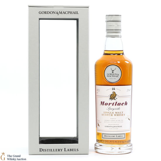 Mortlach - 25 Year Old  Gordon & Macphail Distillery Labels
