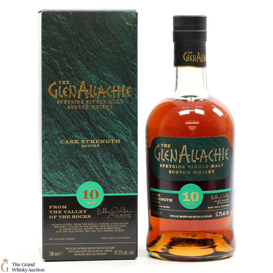 GlenAllachie - 10 Year Old - Cask Strength - Batch 8