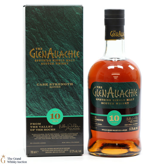 GlenAllachie - 10 Year Old - Cask Strength - Batch 8