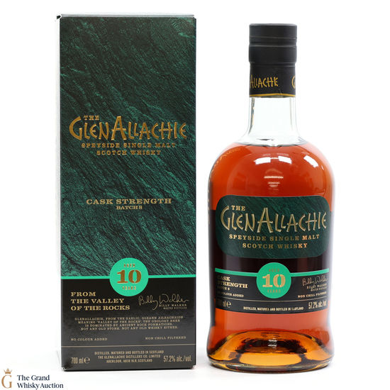 GlenAllachie - 10 Year Old - Cask Strength - Batch 8