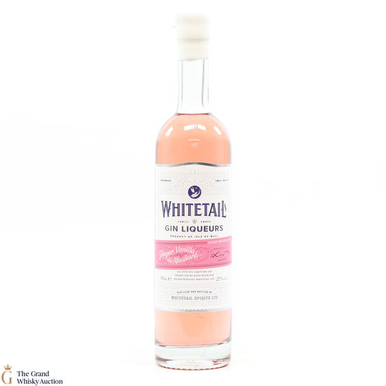Whitetail - Ginger, Vanilla & Rhubarb - Gin Liqueurs 50cl
