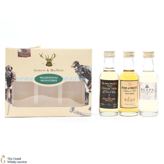 Gordon MacPhail - Traditional Miniatures (3 x 5cl)