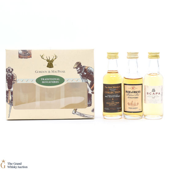 Gordon MacPhail - Traditional Miniatures (3 x 5cl)