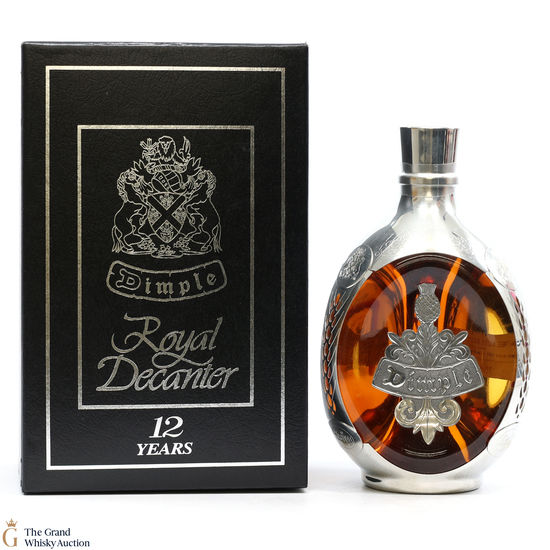 Haig's Dimple - 12 Year Old - Royal Pewter Decanter 