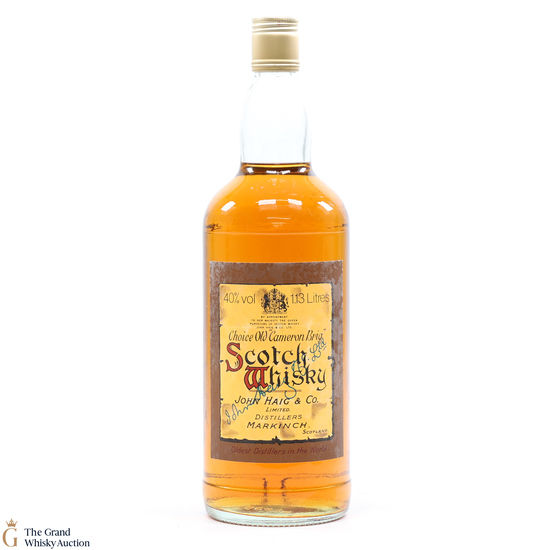 John Haig - Cameronbridge - Choice Old Cameron Brig 1.13L