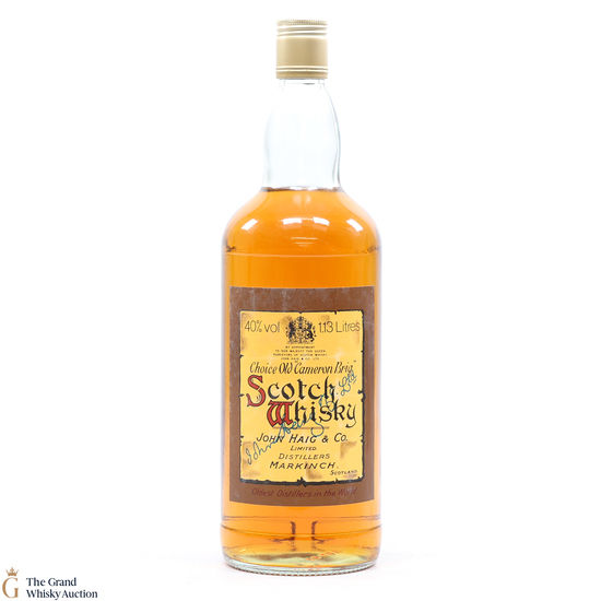 John Haig - Cameronbridge - Choice Old Cameron Brig 1.13L