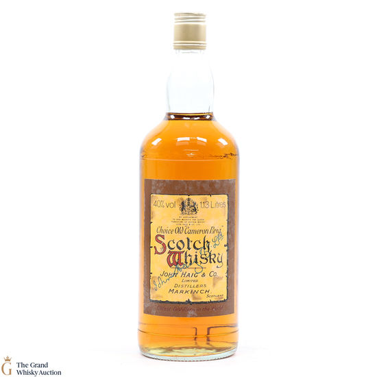 John Haig - Cameronbridge - Choice Old Cameron Brig 1.13L