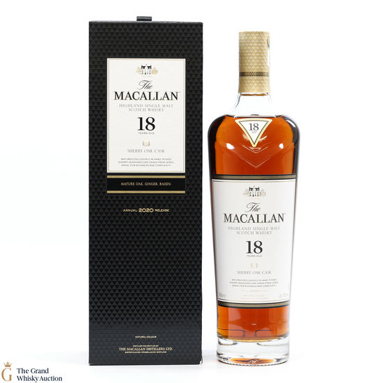 Macallan - 18 Year Old - Sherry Oak (2020)