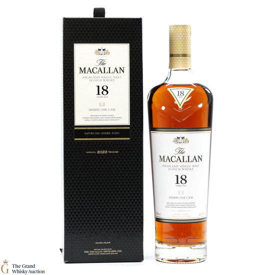 Macallan - 18 Year Old Sherry Oak (2022)