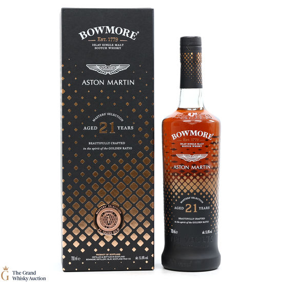 Bowmore - 21 Year Old - Aston Martin - Masters Selection