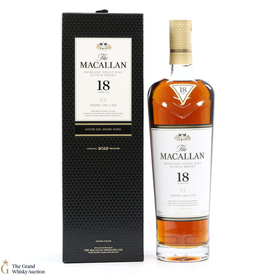 Macallan - 18 Year Old Sherry Oak (2022)