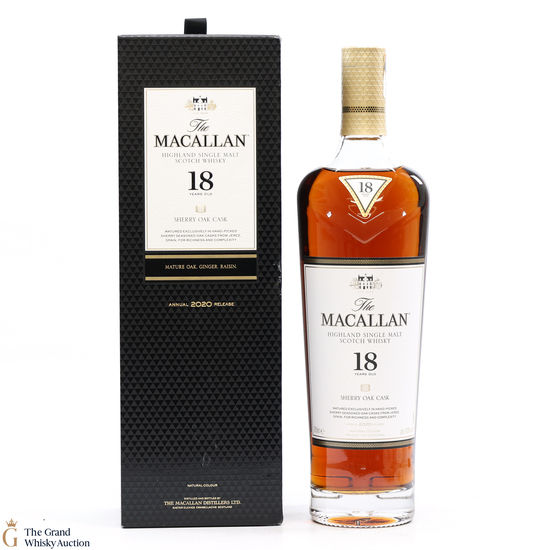Macallan - 18 Year Old - Sherry Oak (2020)