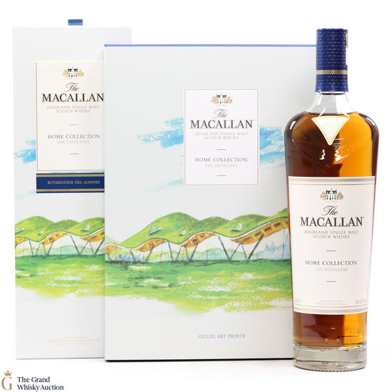 Macallan - Home Collection - The Distillery (1x70cl) & Giclee Art Prints