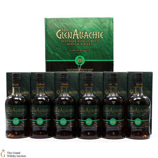 GlenAllachie - 10 Year Old - Cask Strength - Batch 8 (6 x 70cl)