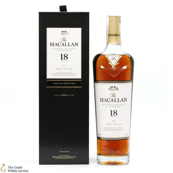 Macallan - 18 Year Old Sherry Oak - (2021)