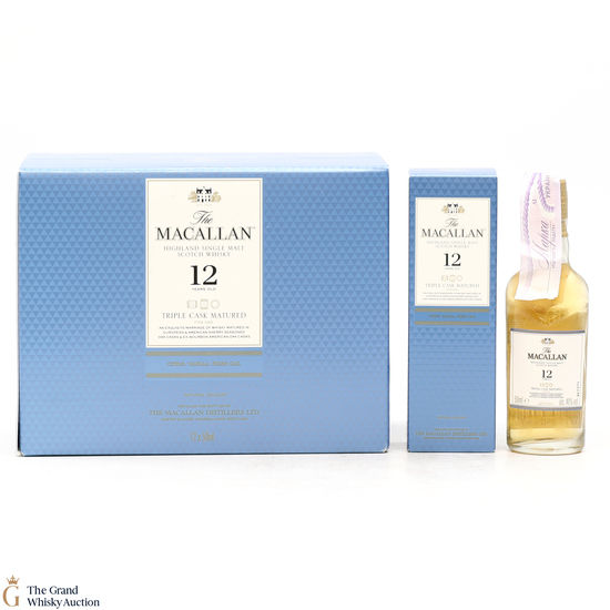 Macallan - 12 Year Old - Triple Cask (Fine Oak) 12 x 5cl
