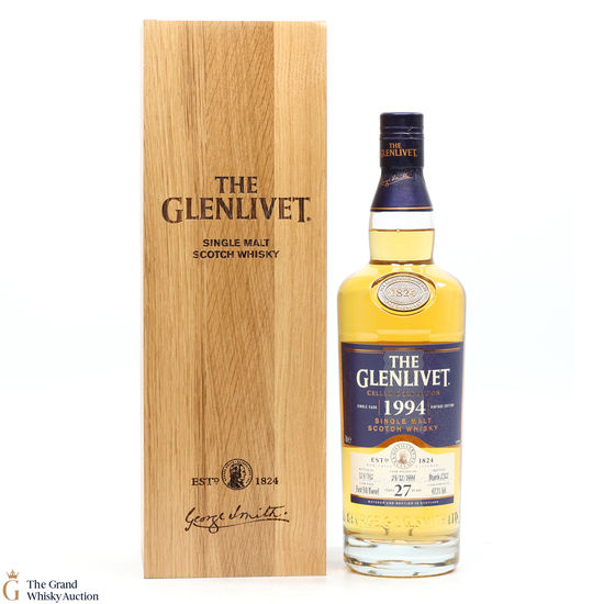 Glenlivet - 27 Year Old  - 1994 Cellar Collection First Fill Barrel