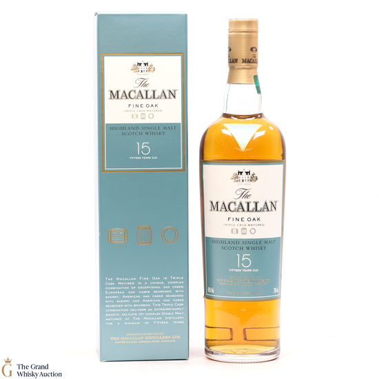 Macallan - 15 Year Old - Fine Oak