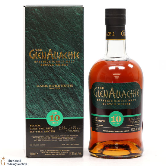 GlenAllachie - 10 Year Old - Cask Strength - Batch 8