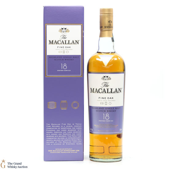 Macallan - 18 Year Old - Triple Cask (Fine Oak)