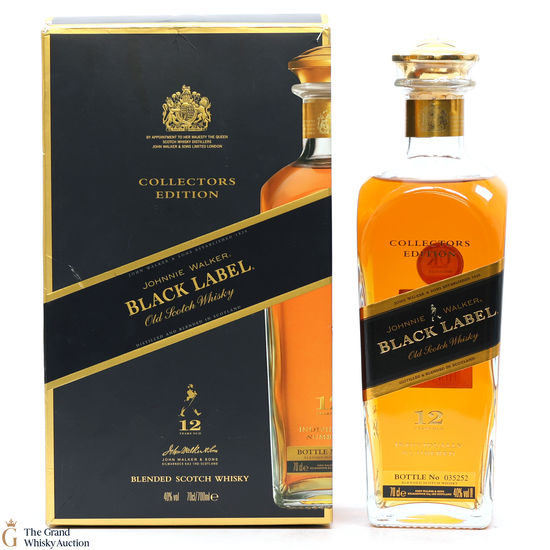 Johnnie Walker - 12 Year Old - Black Label - Collectors Edition