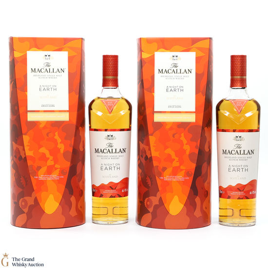 Macallan - A Night on Earth in Scotland (2 x 70cl) 40% and 43% 2022