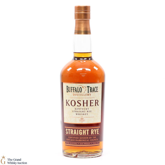 Buffalo Trace - Kosher Straight Rye Recipe 94 Proof 75cl
