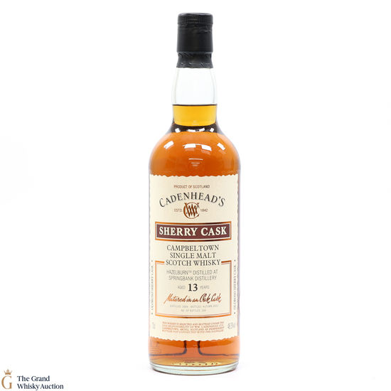 Hazelburn - 13 Year Old 2009 - Sherry Cask - Cadenhead's