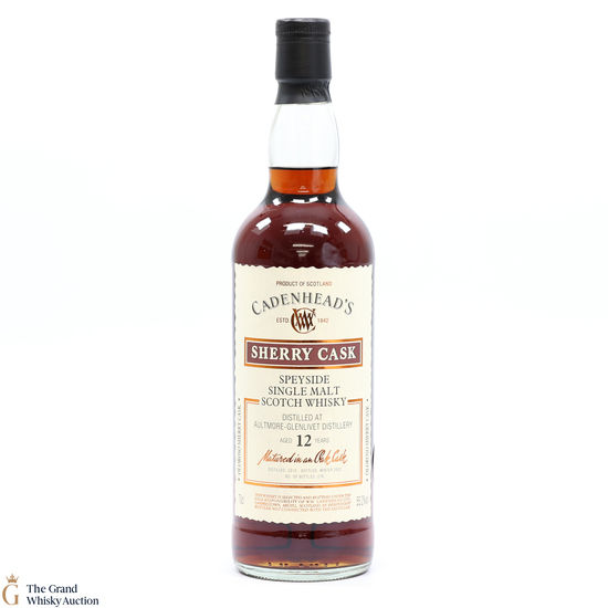 Aultmore - Glenlivet - 12 Year Old - Sherry Cask Cadenhead's 55.2%