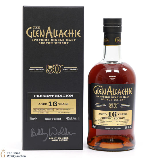 Glenallachie - 16 Year Old - Billy Walker 50th Anniversary - Present Edition