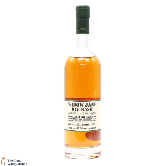 Widow Jane - American Oak Aged Rye Mash - Batch #44