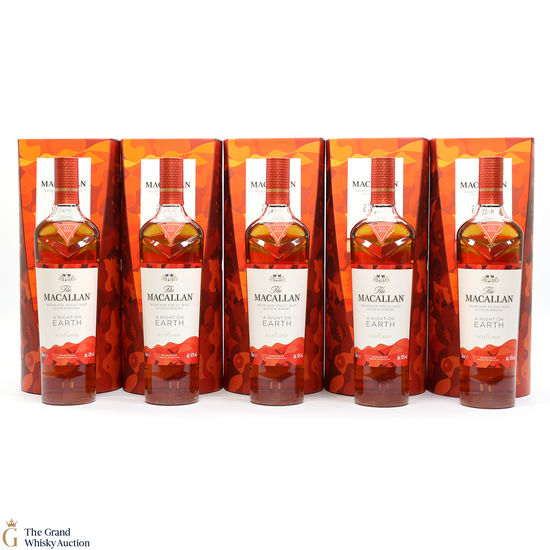 Macallan - A Night on Earth in Scotland 2022 (5 x 70cl)