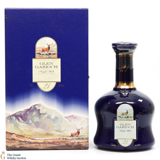 Glen Garioch - 21 Year Old (Blue Decanter)