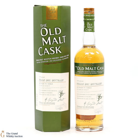 Dallas Dhu - 36 Year Old 1971 - Old Malt Cask 