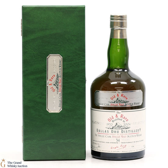 Dallas Dhu - 34 Year Old 1970 Old & Rare Platinum Selection