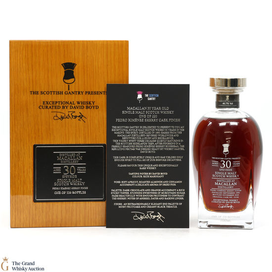 Macallan - 30 Year Old 1990 Scottish Gantry - PX Sherry Cask Finish
