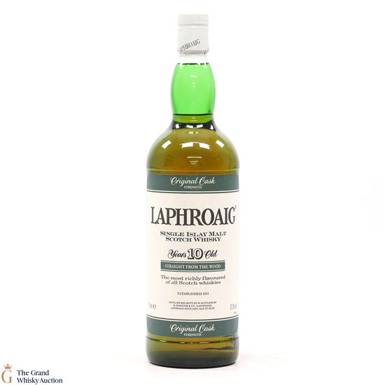 Laphroaig - 10 Year Old - Original Cask Strength 57.3% 1L
