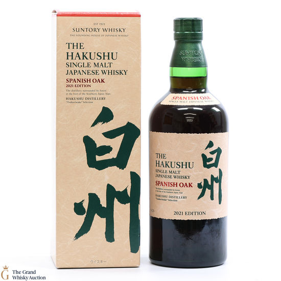 Hakushu - Spanish Oak 2021 - Tsukuriwake Selection
