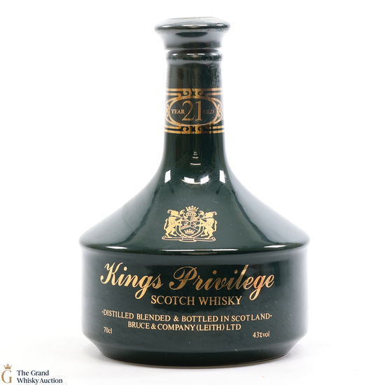 Kings Privilege - 21 Year Old Decanter