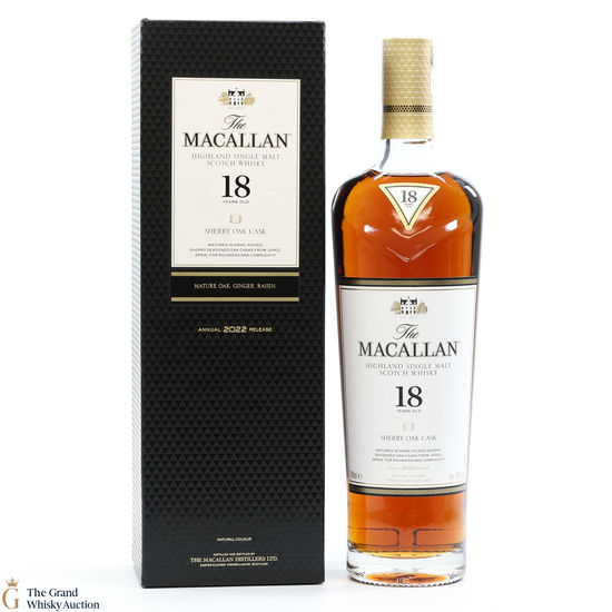 Macallan - 18 Year Old Sherry Oak (2022)