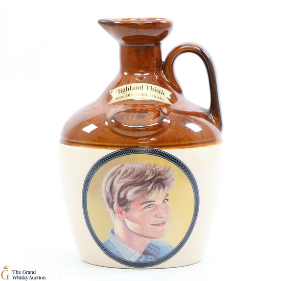 Highland Thistle - Rare Old Scotch Whisky - HRH Prince William 18th Birthday 