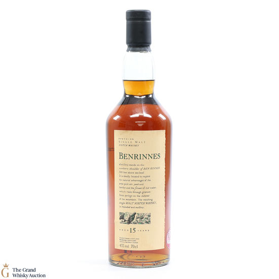 Benrinnes - 15 Year Old Flora and Fauna