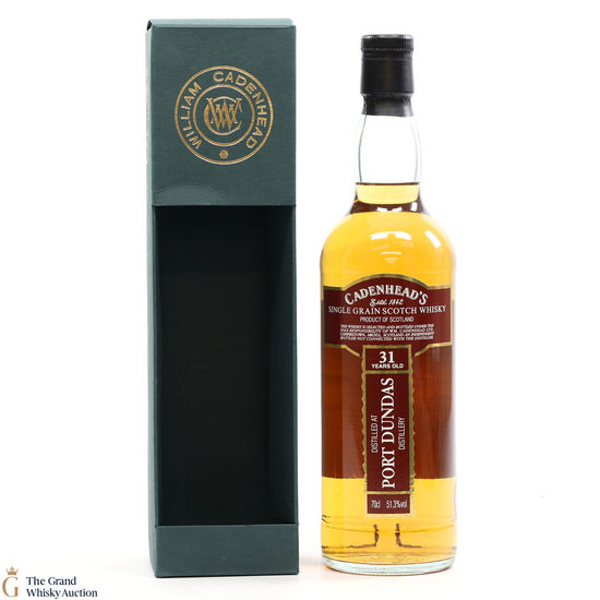 Port Dundas - 31 Year Old 1988 - Cadenhead's Cask Strength
