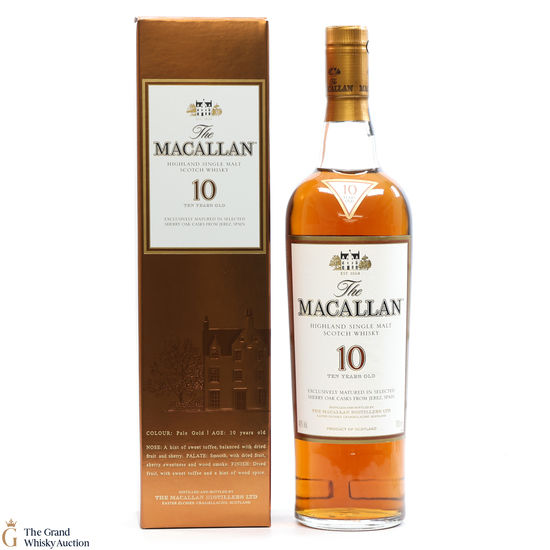 Macallan - 10 Year Old - Sherry Oak
