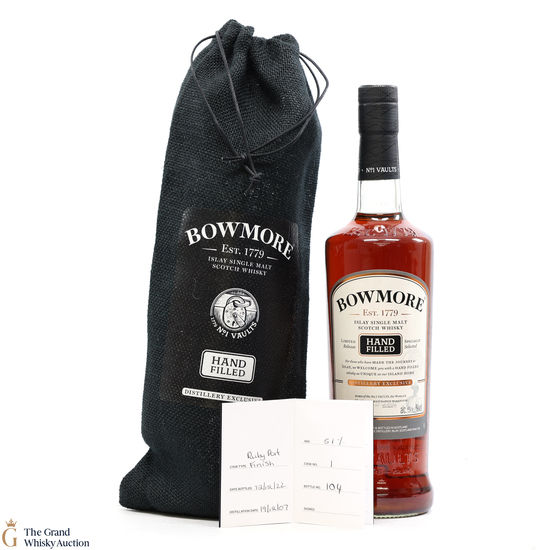 Bowmore - 14 Year Old 2007 - Ruby Port Finish #1 - Hand Fill 2022