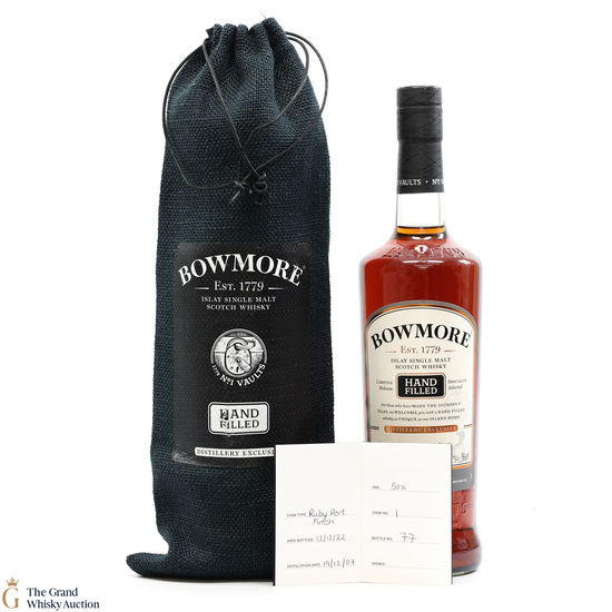 Bowmore - 14 Year Old 2007 - Ruby Port Finish #1 - Hand Fill 2022
