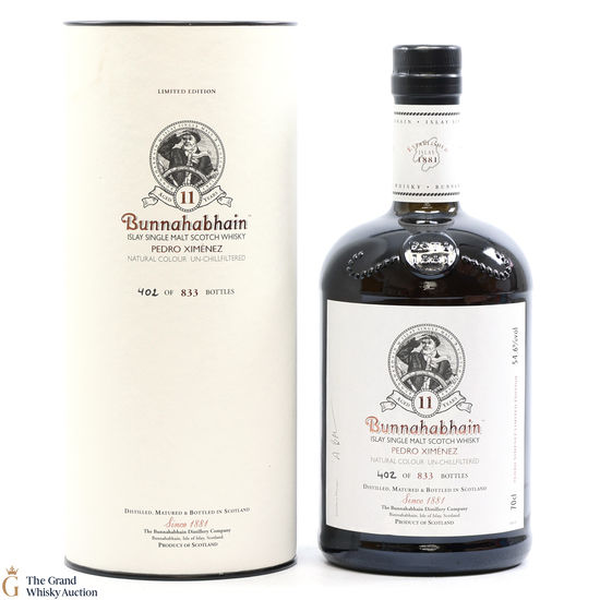 Bunnahabhain - 11 Year Old Pedro Ximénez Limted Edition