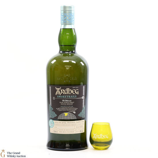 Ardbeg - Smoketrails - Manzanilla Edition 1L & Glass