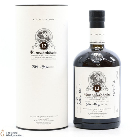 Bunnahabhain - 12 Year Old  - Amontillado - Feis Ile 2012 