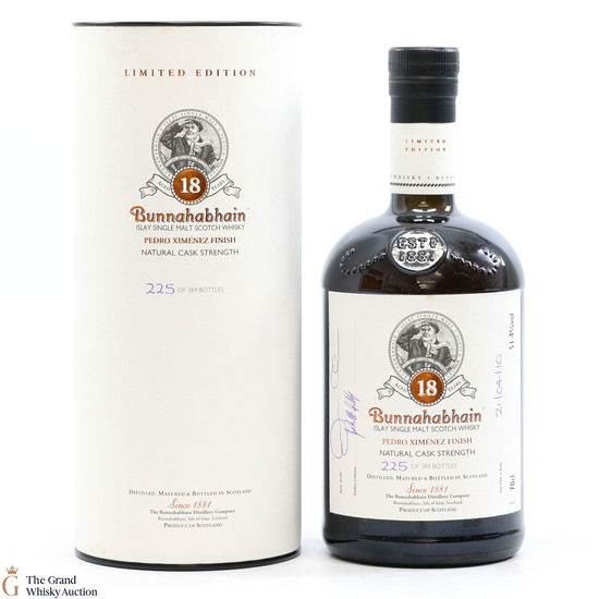 Bunnahabhain - 18 Year Old - Pedro Ximenez Finish
